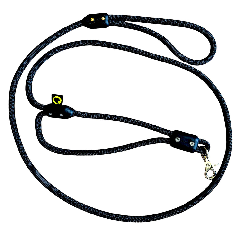 black rope dog leash for large dog rope traffic loop leash giant dog rope leash large dog leash