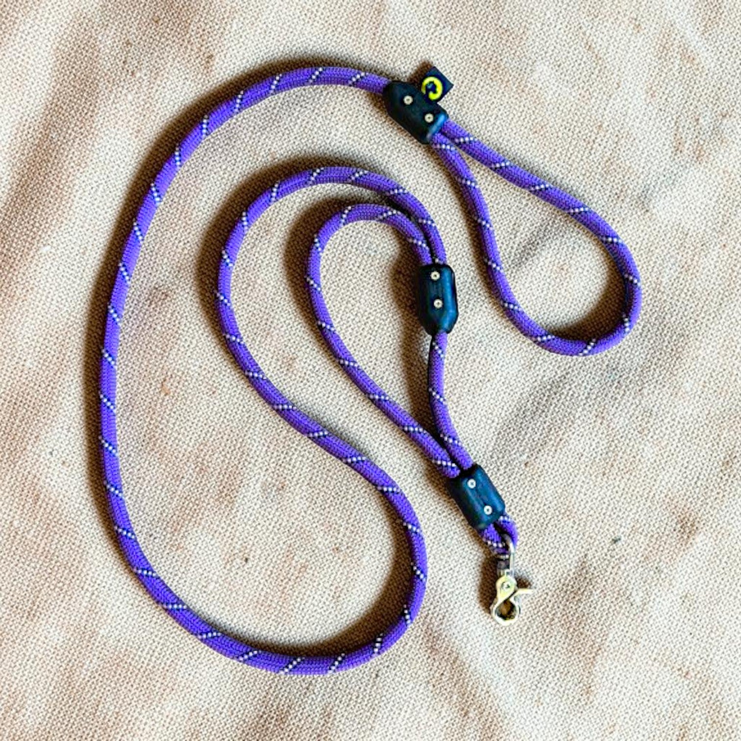 Heavy Duty Rope Dog Leash with Traffic Handle | Control Leash for Large & Strong Dogs