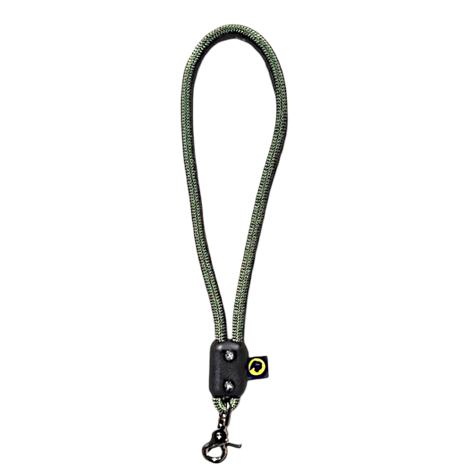 Green short dog leash traffic handle 
