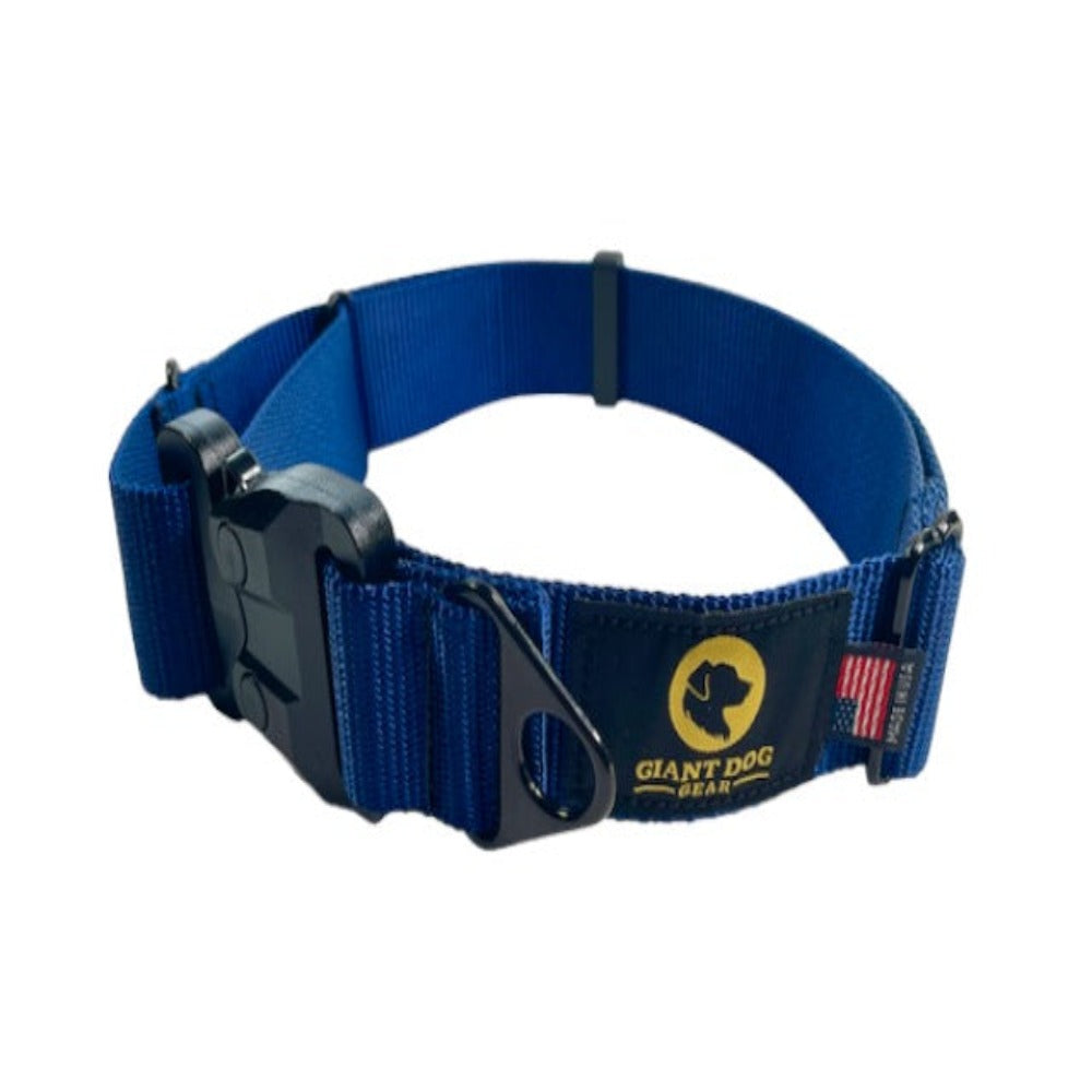 navy blue martingale dog collar for large dogs giant breed dog collar adjustable martingale collar 